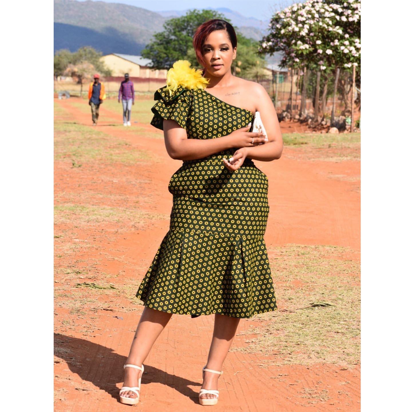 Gorgeous Tswana Traditional Attire For African Women 2024