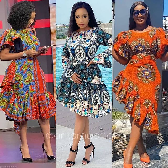 Ankara styles for ladies | Dresses Images 2022
