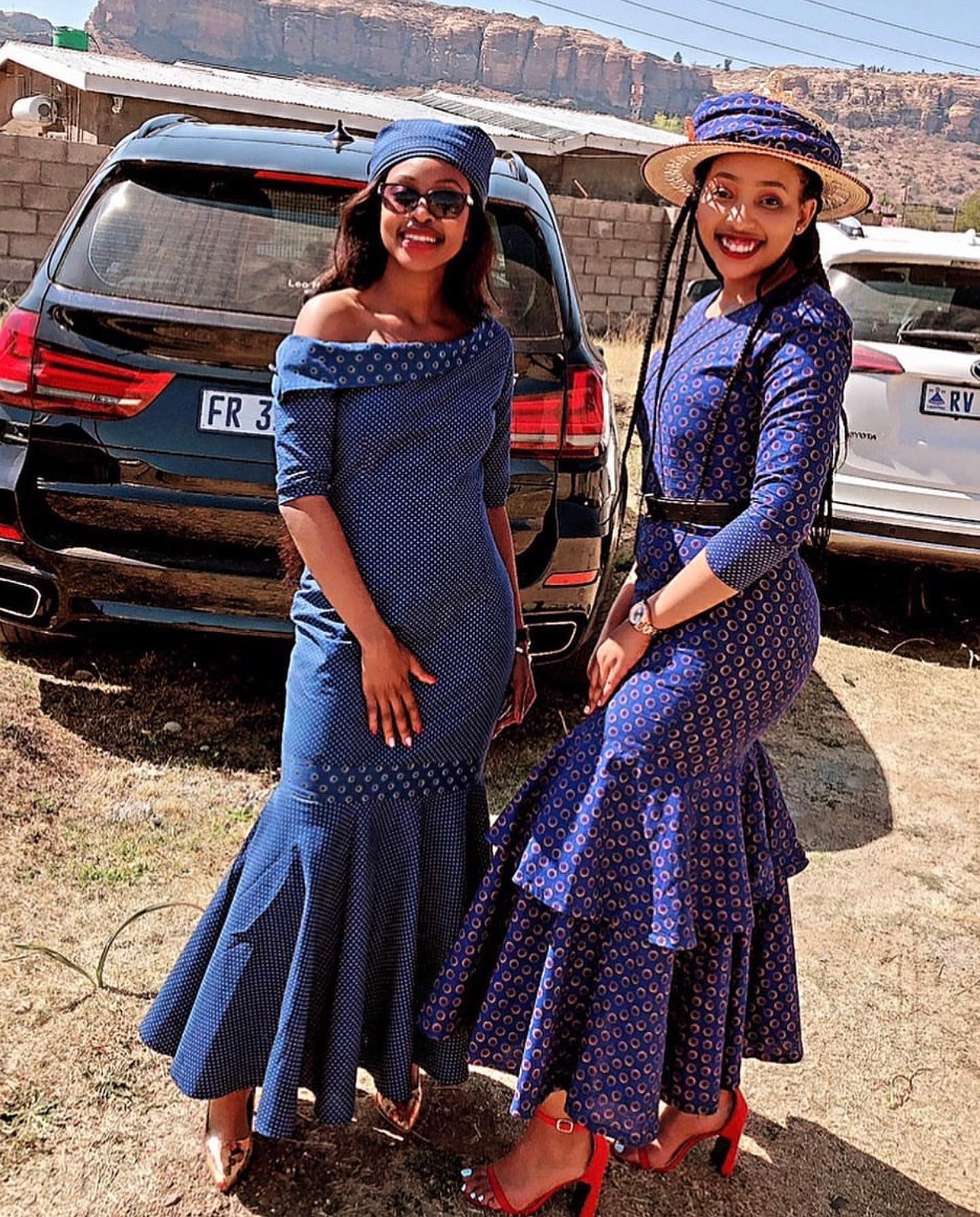 Stylish Tswana traditional dresses For Ladies 2024 12