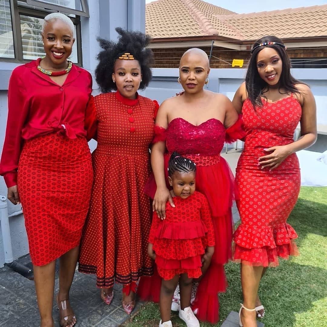Stylish Tswana traditional dresses For Ladies 2024 5
