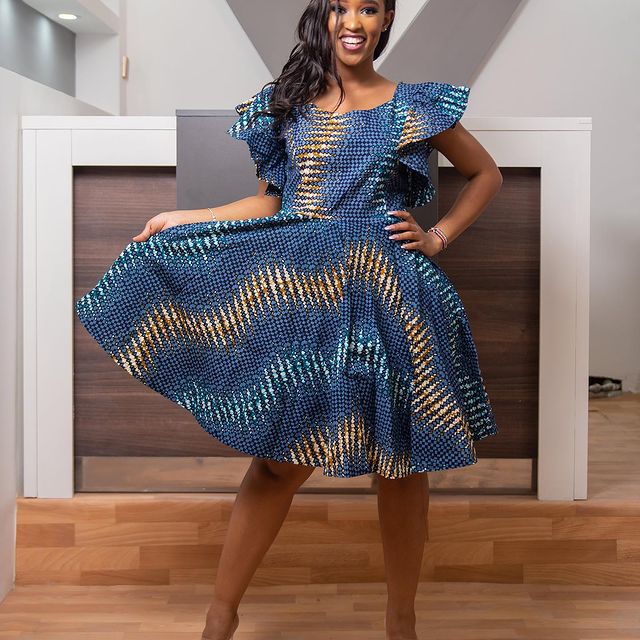 Trending Kitenge Dresses Styles For Ladies 2022