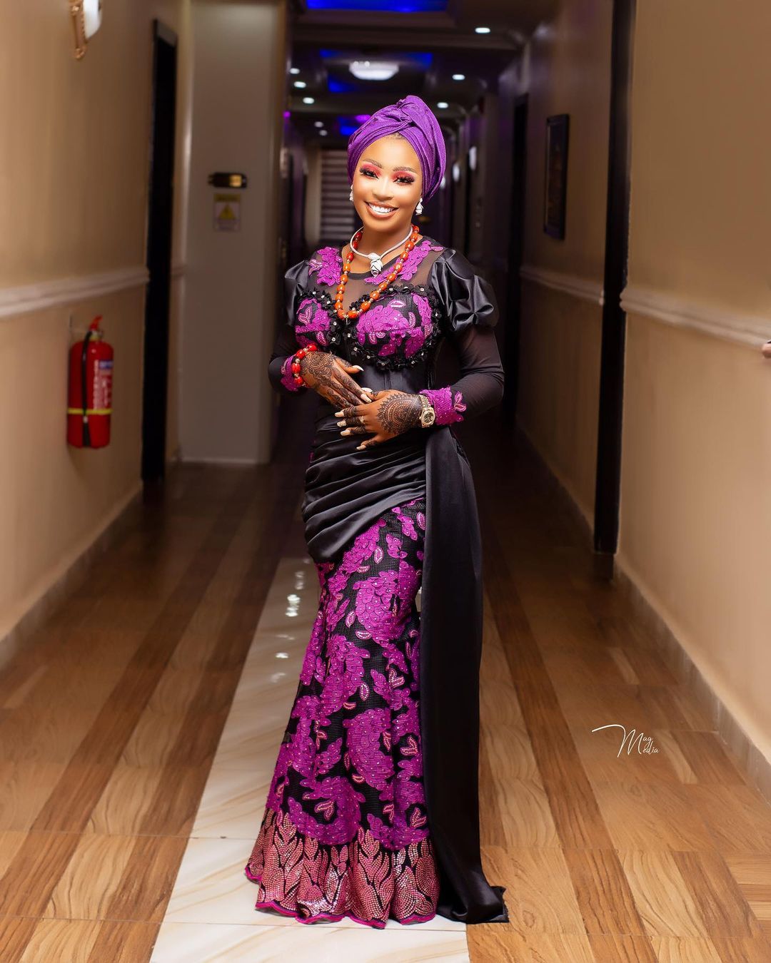 Trendy Ankara Lace Gowns Styles 2022 4