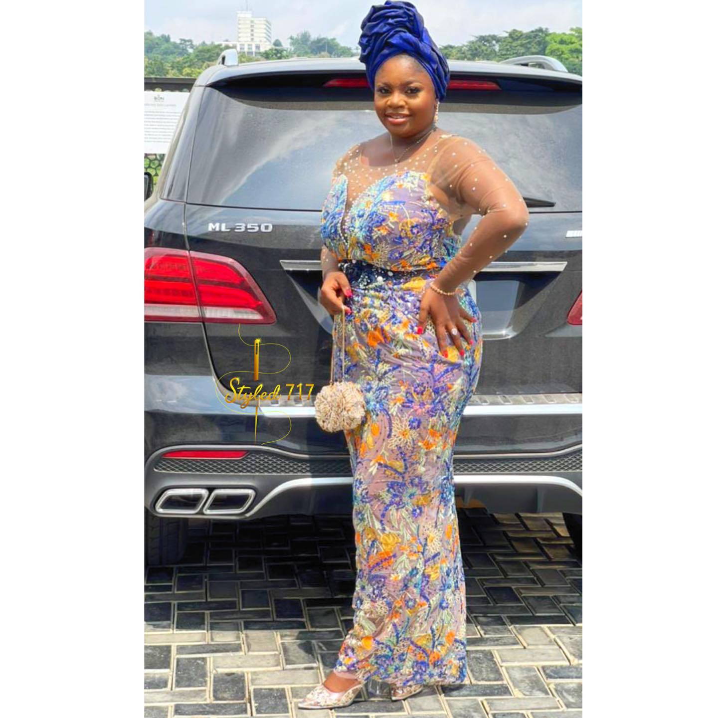 Trendy Ankara Lace Gowns Styles 2022 5