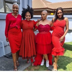 Tswana Traditional Fashion Attire For Wedding 2022 3