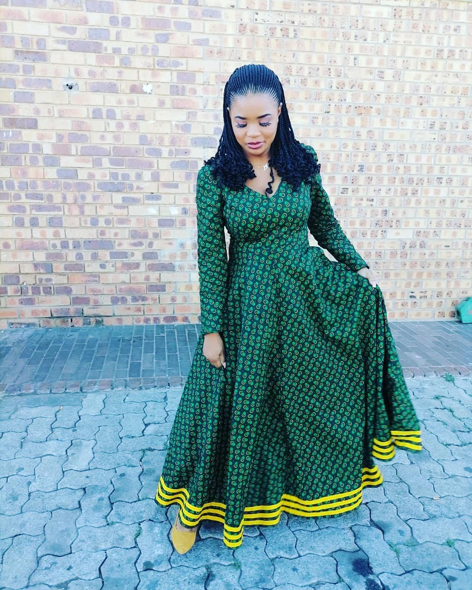 Tswana Traditional Wedding Dresses South Africa 2022 15