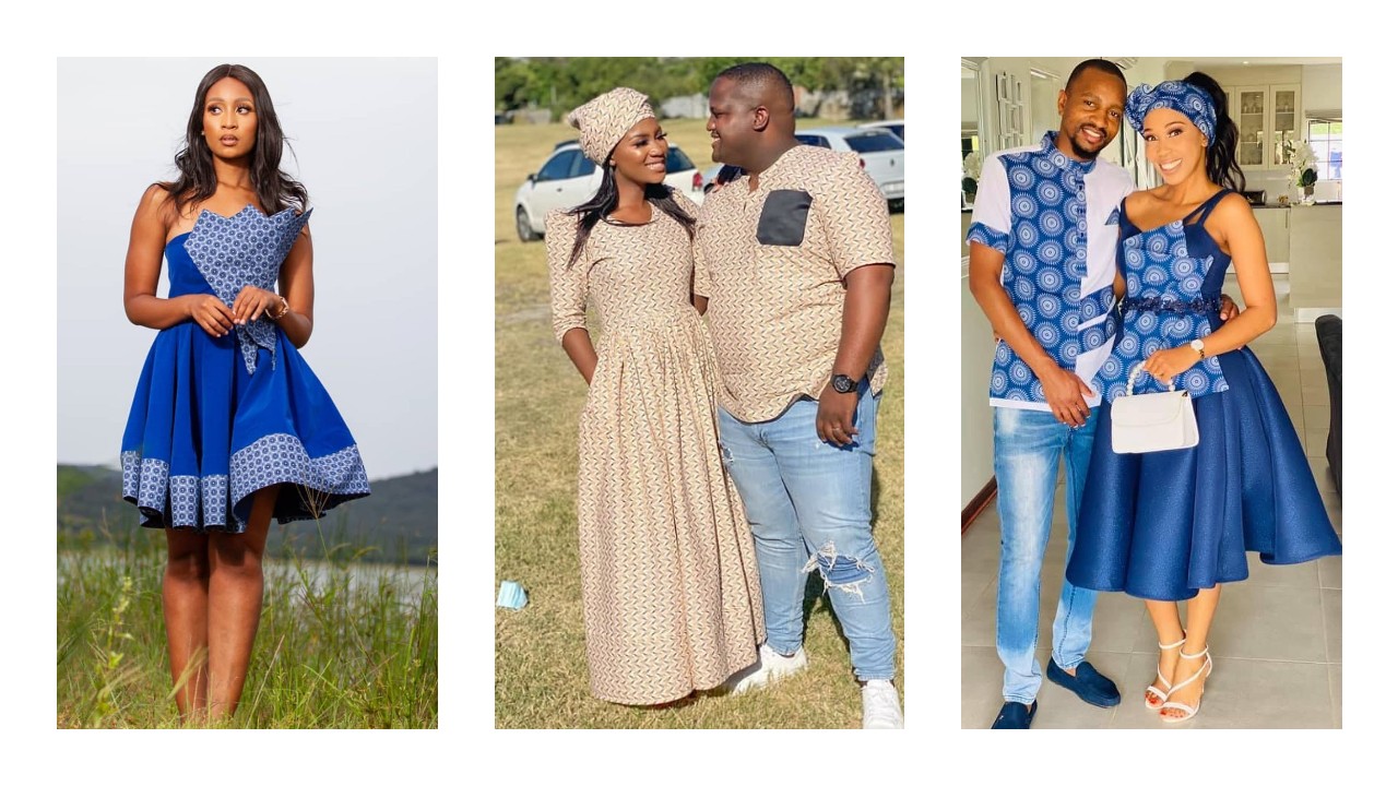 Tswana Traditional Fashion Attire For Wedding 2022