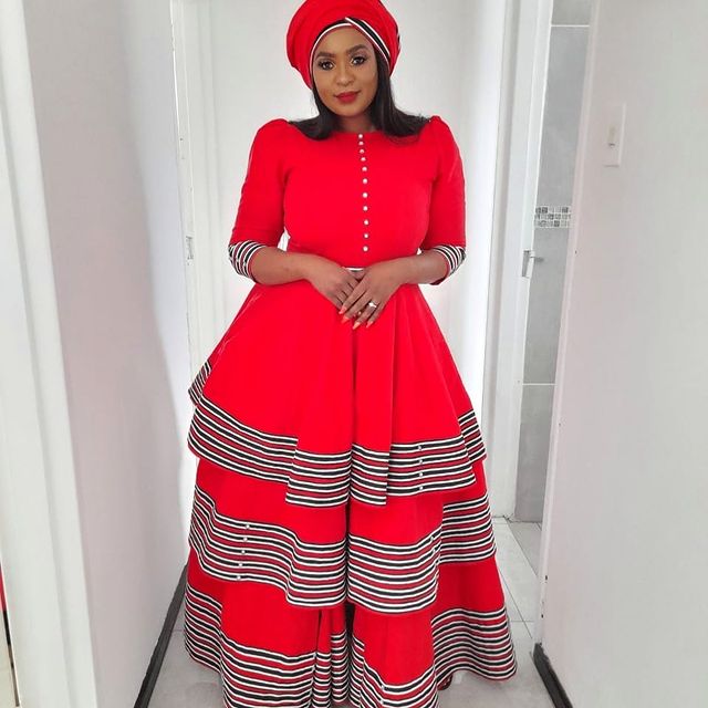 Lovely Traditional Xhosa Dresses For African Ladies 2022