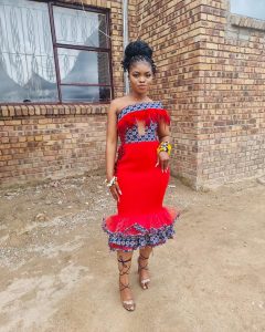  Shweshwe Dresses For South African Wedding 2022 3