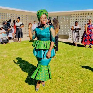  Shweshwe Dresses For South African Wedding 2022 11