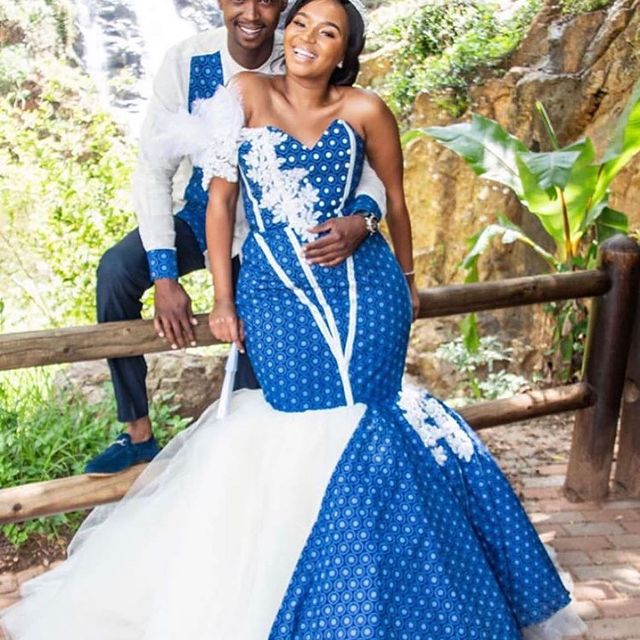 Wonderful Shweshwe Traditional Attire For Couples Fashion 2022 18