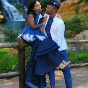 Wonderful Shweshwe Traditional Attire For Couples Fashion 2022 15