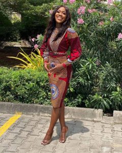Trendy Ankara Gowns Styles 2022 for Ladies 14