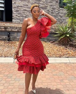 South African Tswana Traditional Dresses 2024 17