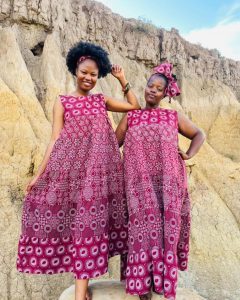 Unique Shweshwe Dresses For African Ladies 2022 14