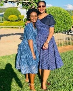Unique Shweshwe Dresses For Wedding 2022 8