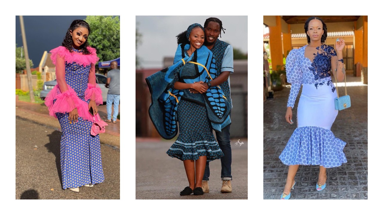 Beautiful South African Shweshwe Dresses 2022