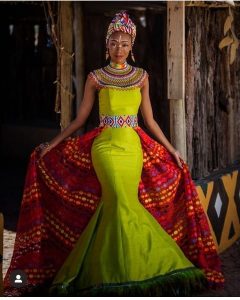 Amazing Zulu Traditional Attire For Wedding 2022 1