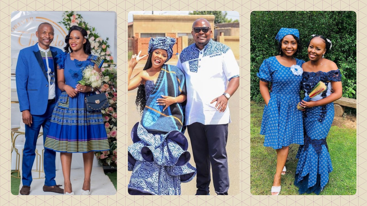 Tswana Traditional Dresses for Weddings 2022