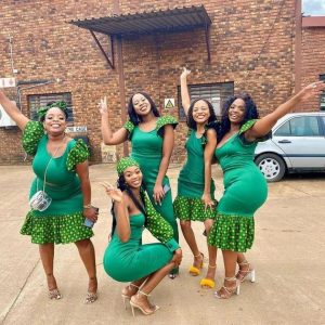 Best Trending Shweshwe Dresses 2022 For Ladies 10