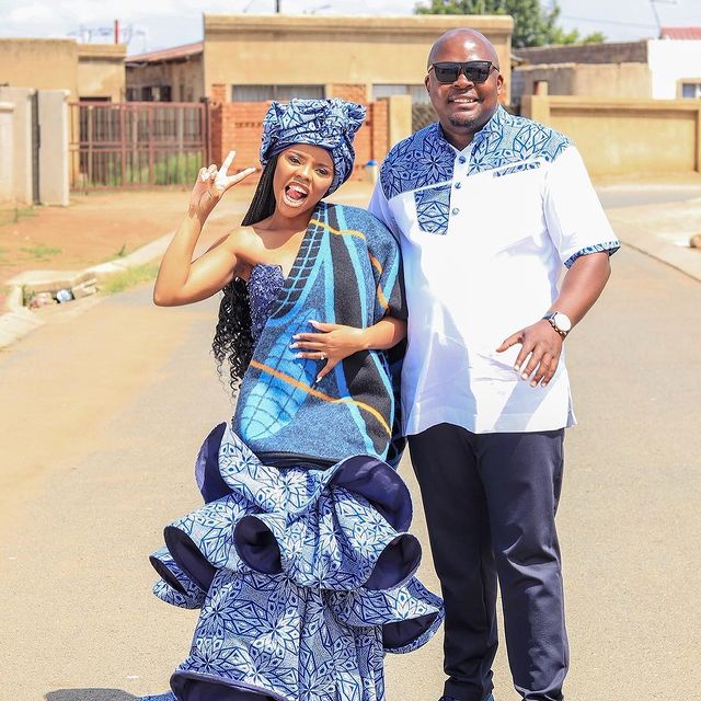 Tswana Traditional Dresses for Weddings 2022