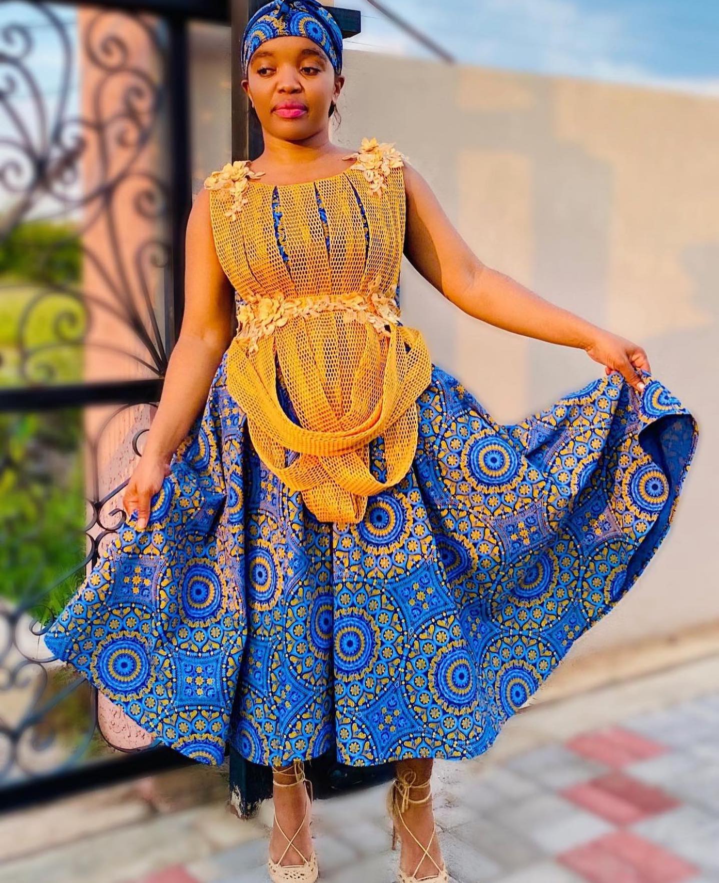 Wonderful Shweshwe Traditional Dresses Designs 2022