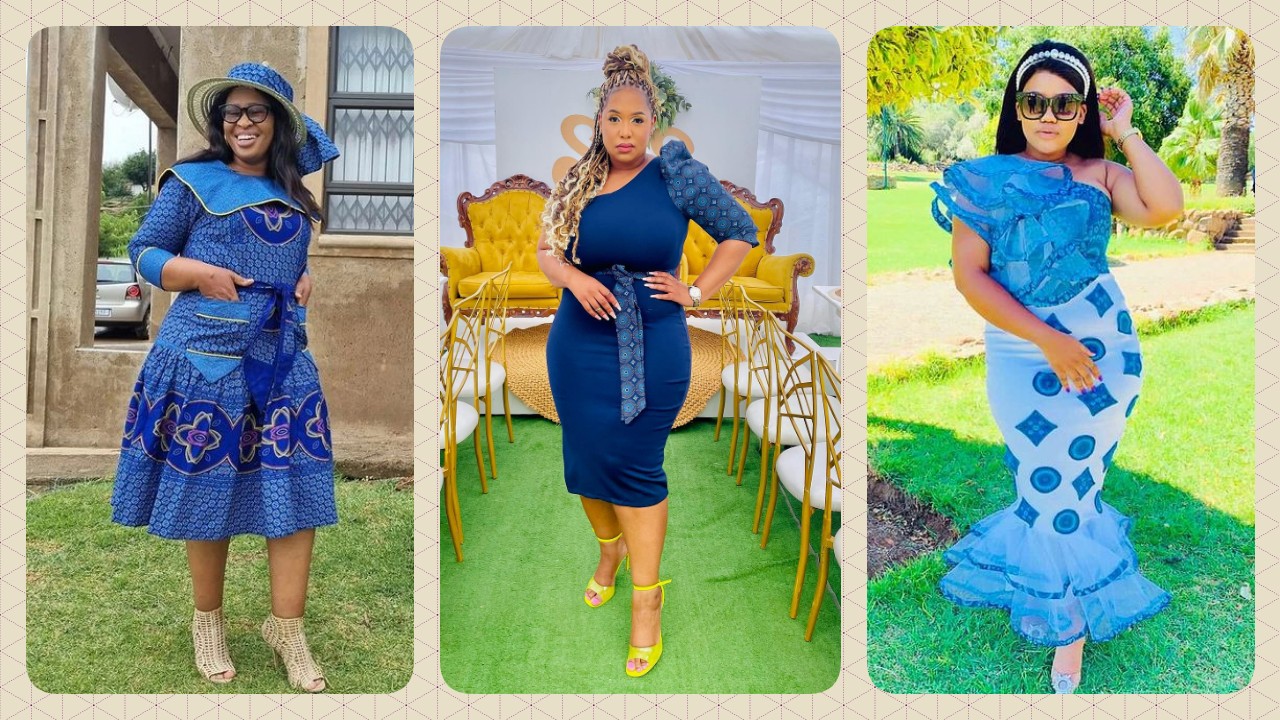 Tswana Traditional Fashion Dresses For Wedding  2022