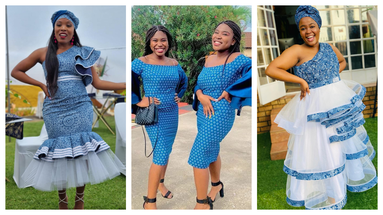 PRETTY SHWESHWE DRESSES FOR AFRICAN LADIES 2022