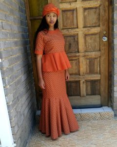 Shweshwe Print Dresses 2022 For African Women – Shweshwe 8