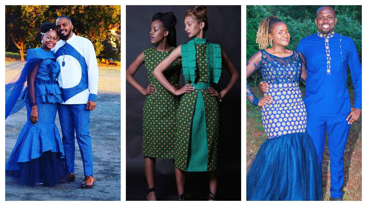 Shweshwe Print Dresses 2022 For African Women – Shweshwe