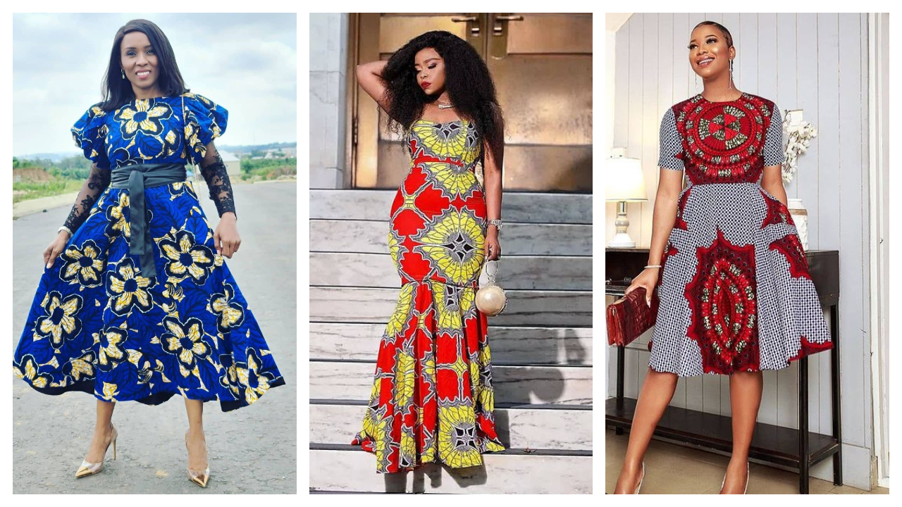 Ankara Dresses Gown Styles 2022 For Ladies