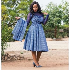 Latest Tswana Dresses For Beautiful African Ladies 2024