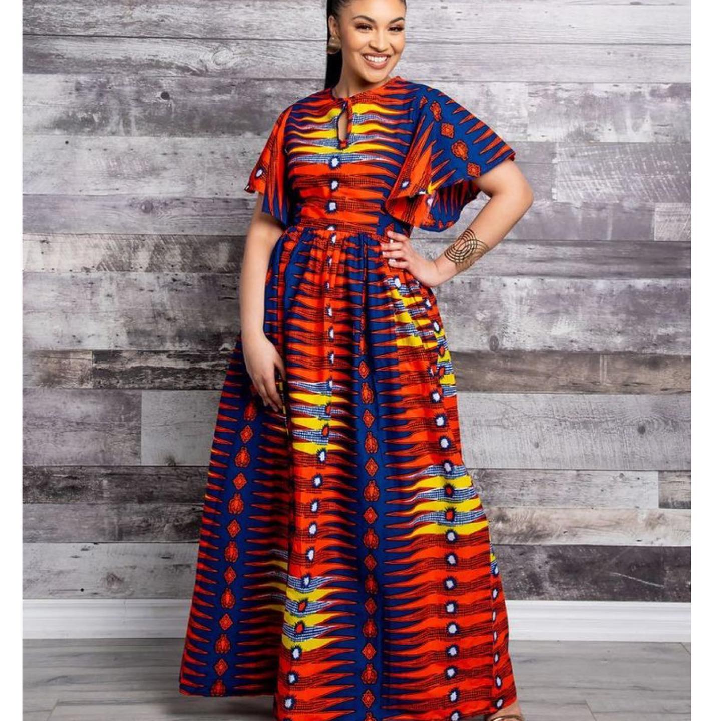 Classy Ankara Long Dresses Gown Style For Ladies 2022 15