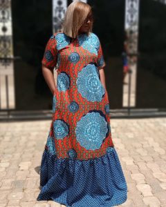 Classy Ankara Long Dresses Gown Style For Ladies 2022 10