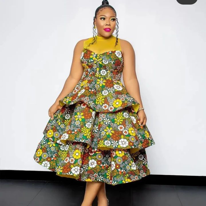 Unique Ankara Gown Styles for Ladies 2022