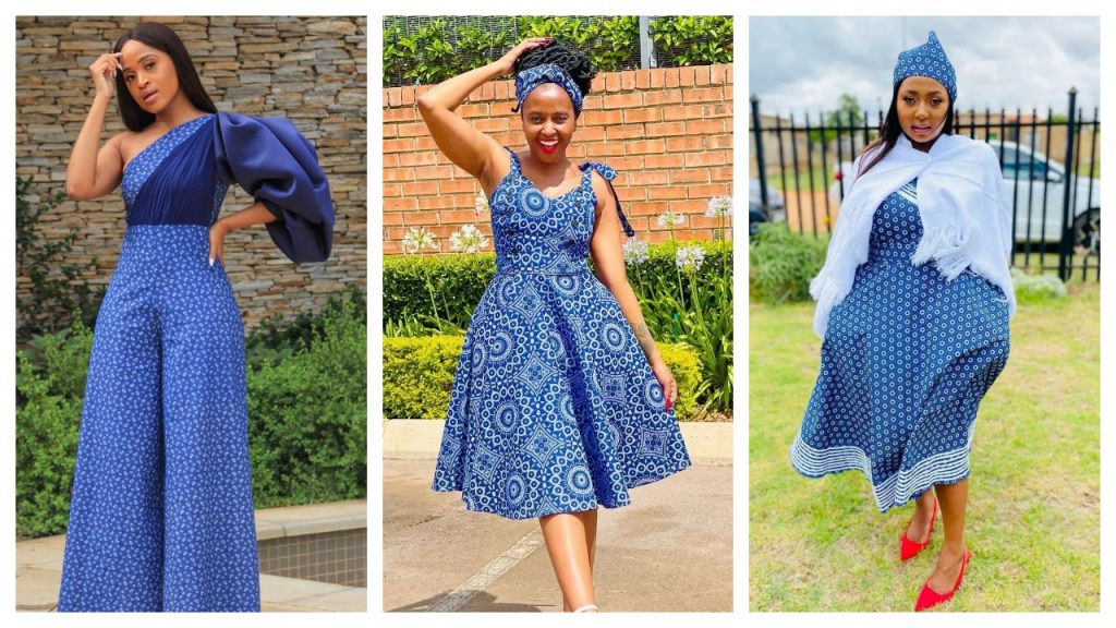 Stunning Shweshwe Dresses 2024 For Wedding Events