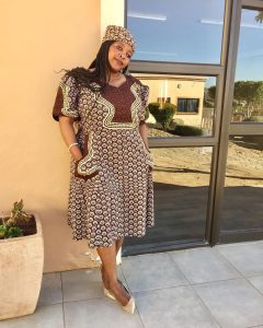 Unique Shweshwe Dresses For African Wedding 2024