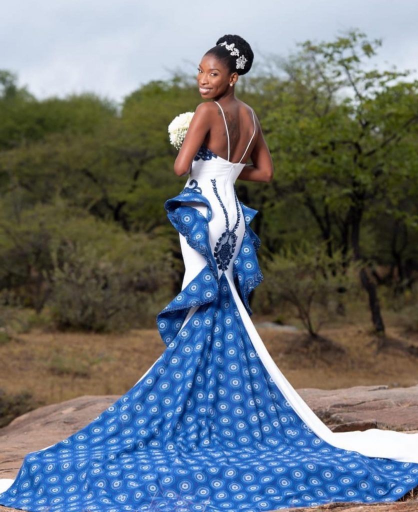 Stunning Shweshwe Dresses 2024 For Wedding To Rock  11
