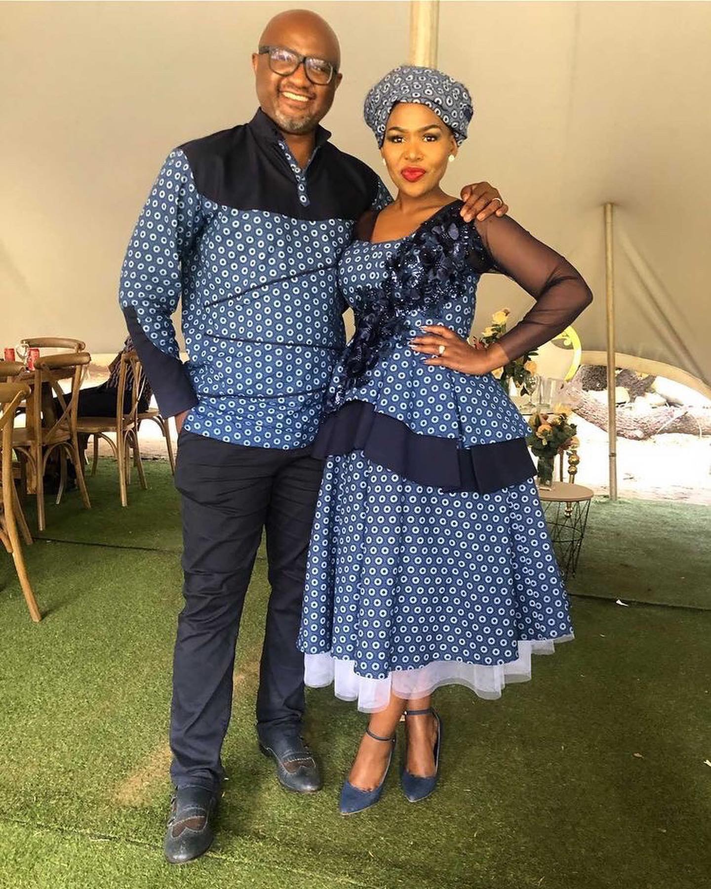 Tswana Traditional Fashion Attire For Wedding 2024