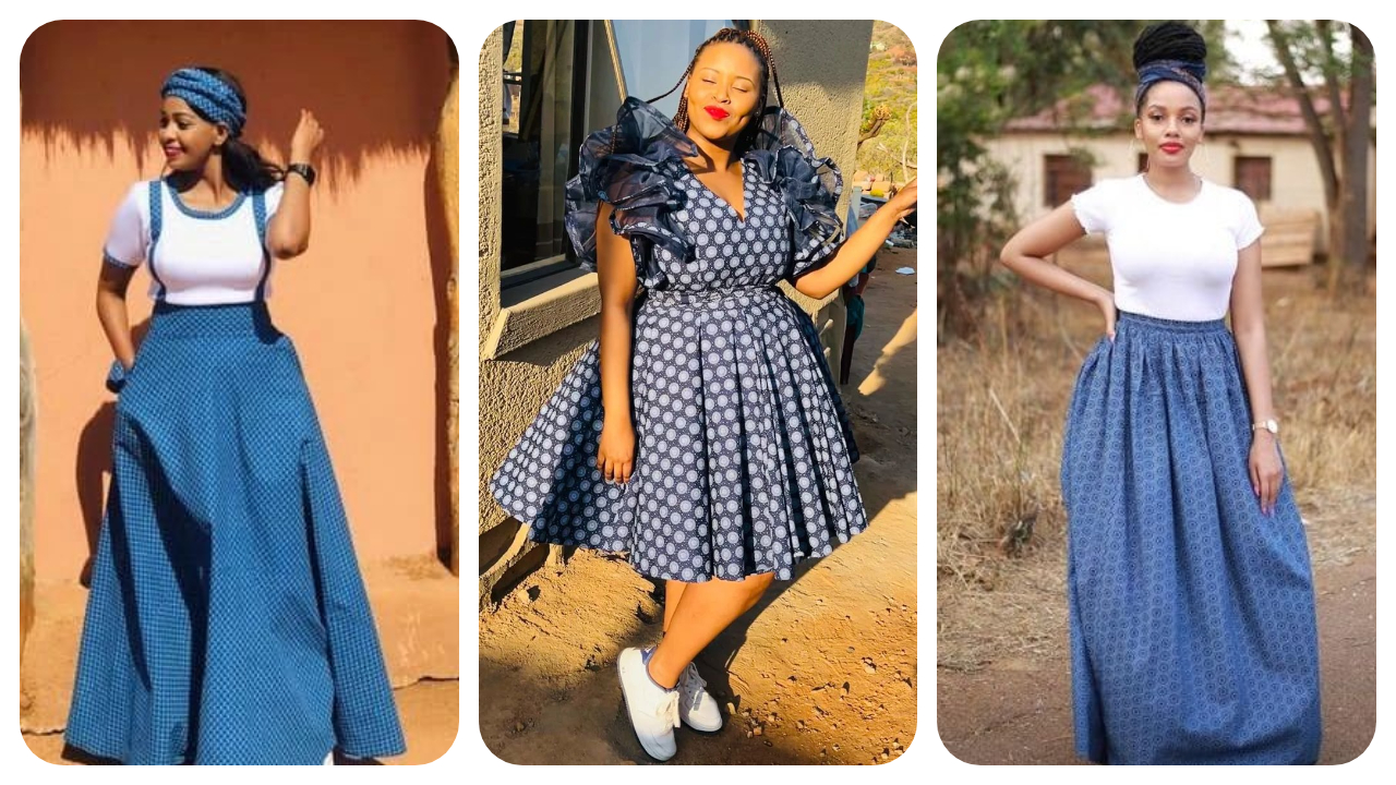 Tswana Traditional Fashion Attire For Wedding 2023