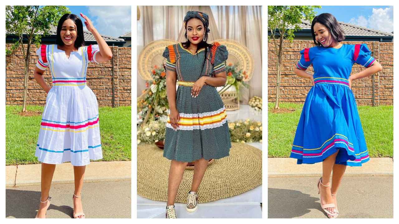 Trending African Sepedi Dresses Styles For Ladies 2024