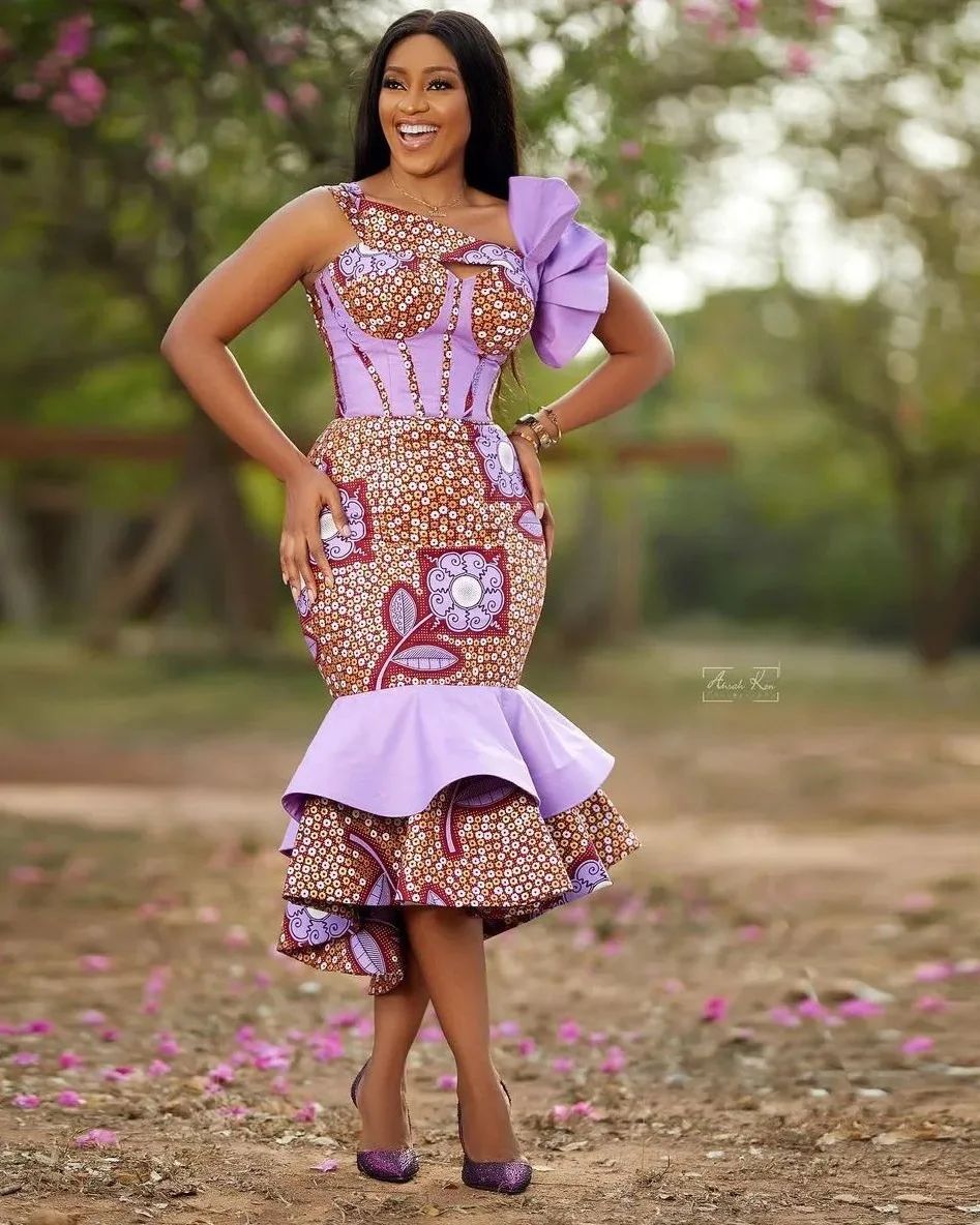 Bridesmaid sale ankara dresses