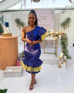 Amazing Tswana Traditional Fashion Attire For Wedding 2024 15