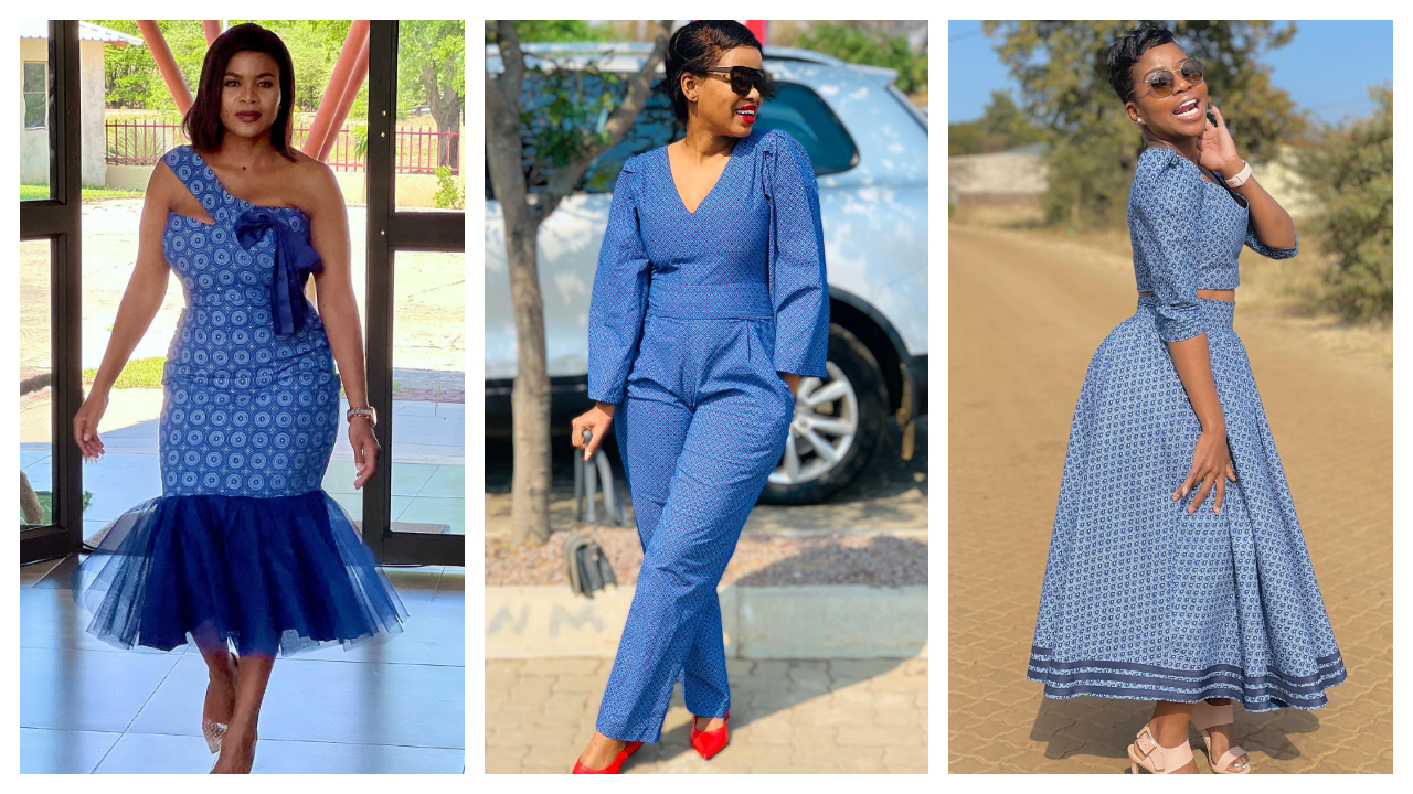 Latest Shweshwe Dresses Designs For Makoti 2023