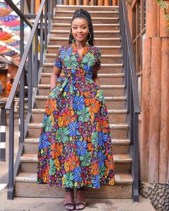 Latest Kitenge Dress Fashion Designs For 2023 3