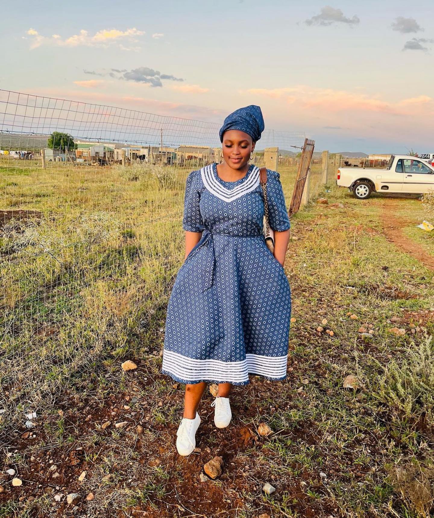 SOUTH AFRICA SHWESHWE TRADITIONAL DRESSES PATTERNS 2023 24