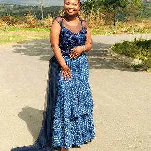 Shweshwe Dresses 2023 For Makoti – Shweshwe Dresses 1