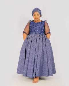 Shweshwe Dresses 2023 For Makoti – Shweshwe Dresses 17