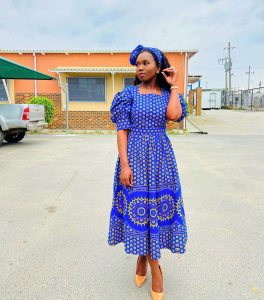 Shweshwe Dresses 2023 For Makoti – Shweshwe Dresses 3