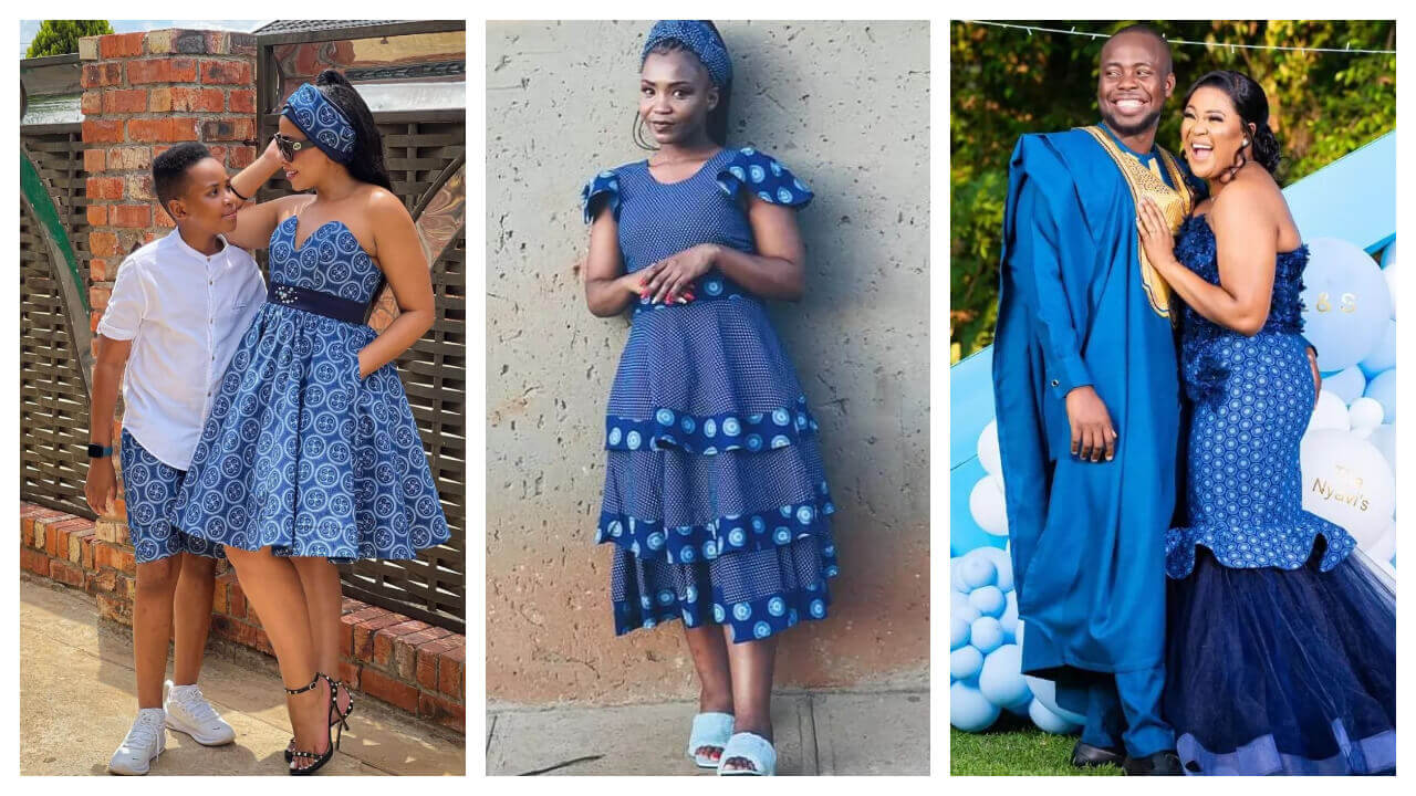 Shweshwe Traditional Fashion Attire For Wedding Party 2023