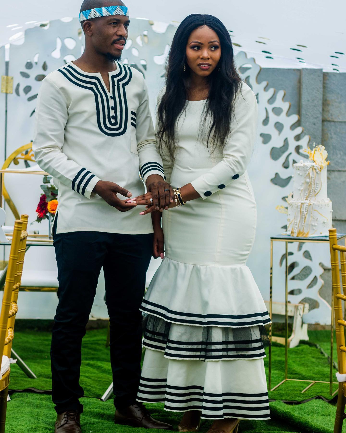 Xhosa outfits for couples sale